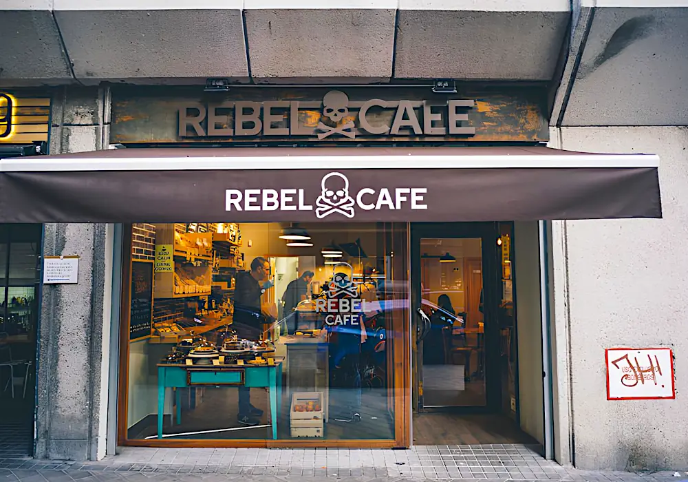 Rebel Cafe in Madrid