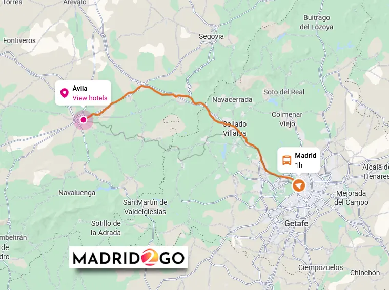 How to Get to Avila from Madrid